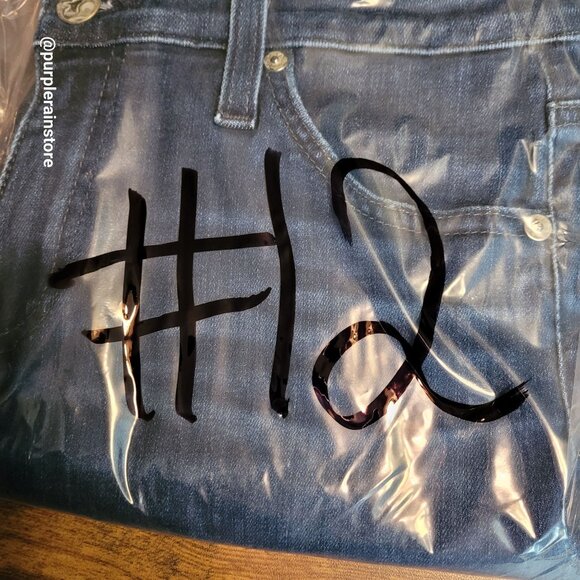 AG Adriano Goldschmied 27 R Prima Cigarette Crop Mid Rise Dark Wash Raw Hem - Picture 12 of 12